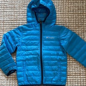 Kids Columbia puffer jacket, size small
